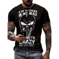 thumbnail image 1 of Camiseta con estampado digital 3D para hombre: manga corta, fresca y cómoda, de verano, con tejido elástico, lavable a máquina, tendencia urbana 2024, versión convencional, estilo informal., 1 of 5