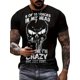 thumbnail image 1 of Camiseta con estampado digital 3D para hombre: manga corta, fresca y cómoda, de verano, con tejido elástico, lavable a máquina, tendencia urbana 2024, versión convencional, estilo informal., 1 of 5
