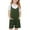 Army Green, variant on Miqool Girls Summer Shorts Jumpsuit Spaghetti Strap Sleeveless Casual Loose Romper with Pockets Size 5-14 Years