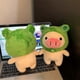 thumbnail image 2 of Plush Animal Piggy Doll Cute Pig Plush Toy Doll Creative Doll, 2 of 5