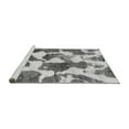 thumbnail image 2 of Ahgly Company Machine Washable Indoor Round Oriental Gray Modern Area Rugs, 8' Round, 2 of 4