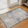 thumbnail image 6 of Modern Abstract Kitchen Mat 31"x20" Non Slip Soft Plush Low Profile Kitchen Rug, Textured Sink Mat for Laundry Room Bedroom Office, 6 of 6
