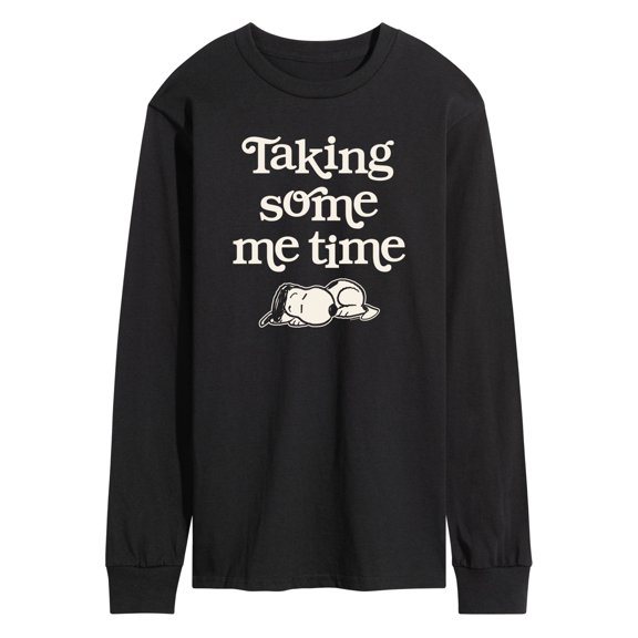 Peanuts - Taking Some Me Time - Men's Long Sleeve T-Shirt