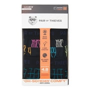 Pair of Thieves Men’s SuperFit Happy Boxer Briefs, 2-Pack, Sizes S-3XL