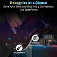 thumbnail image 4 of Electronic Gadgets Qwtwty Foldable Electronic Musical Instrument Device Wireless Receiver And Transmitter 2.4G Guitar Blowpipe And Bassist Transceiver Instrument Accessories, 4 of 6