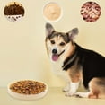 thumbnail image 4 of Slow Feeding Mat for Dogs Interactive Silicone Training Placemat Distracted Eating Bowl Puppy Bath Grooming Plate, 4 of 4
