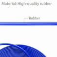 thumbnail image 4 of 8M Car Wheel Rim Edge Protector Vehicle Tire Guard Sticker Rubber Strip Line, 4 of 10