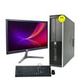 thumbnail image 1 of HP Desktop SFF Computer PC,  Intel i5 3.20 GHz, 16GB RAM, 256GB SSD, 24 Inch Monitor, Windows 11 Pro Refurbished, 1 of 3