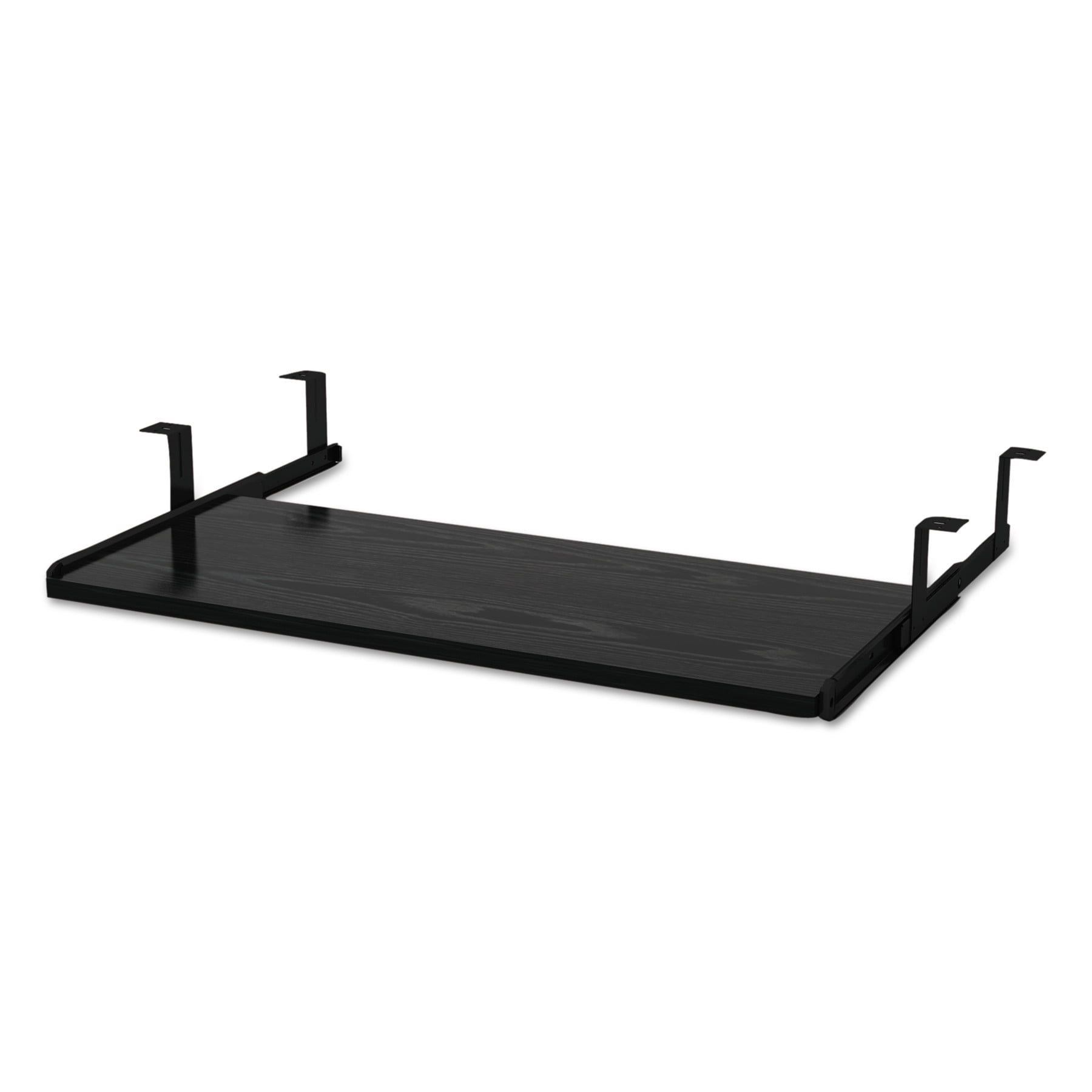 Alera ALEVA312812BK Valencia Series 28 in. x 12 in. Underdesk Keyboard/Mouse Shelf - Black
