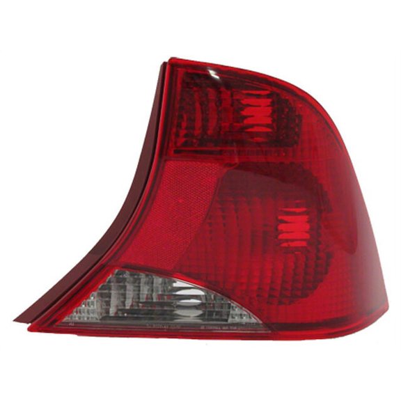 Right Passenger Side Tail Light Assembly - Compatible with 2000 - 2003 Ford Focus 2001 2002
