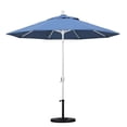thumbnail image 2 of California Umbrella Parasol de Patio de 9 Pieds en Bleu Forêt, 2 of 2