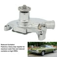 thumbnail image 2 of V8 Engine Water Pump, Aluminum High Volume Short Water Pump High Hardness Fast Heat Dissipation Rustproof Large Water   For  V8 283 327 350, 2 of 7