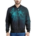 thumbnail image 4 of Sudadera con cremallera unisex con estampado 3D de galaxia y espacio psicodélico de moda Harajuku, ropa de gran tamaño para hombre, 4 of 4
