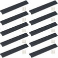 thumbnail image 1 of 10 manijas de cocina con tornillos, manija de armario invisible de aleación de aluminio para muebles de cocina, cajón, dormitorio (192 mm), 1 of 5