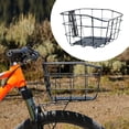 thumbnail image 6 of GARENDE Bike Basket Detachable Front Basket for Outdoor Mountain Bike Travel S with Base Plate, 6 of 9