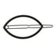 thumbnail image 2 of Moda Mujer Accesorios para el cabello Forma de hoja Pinza para el cabello Pin Metal Hairgrip Barrette Zulema  Pinza para el cabello de cristal para mujer, 2 of 3