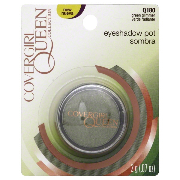 COVERGIRL Queen Collection Eye Shadow, Q180 Green Glimmer, 0.07 oz