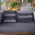thumbnail image 3 of Plutus Blue Ink Furever Animal Faux Fur Luxury Throw Pillow - Double sided 20" x 20", 3 of 7