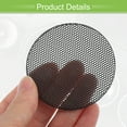 thumbnail image 5 of Unique Bargains 2 Pcs Universal 2.5 Inch Speaker Grills Mesh for Audio Subwoofer 65x4mm Grille without Frame Black, 5 of 8