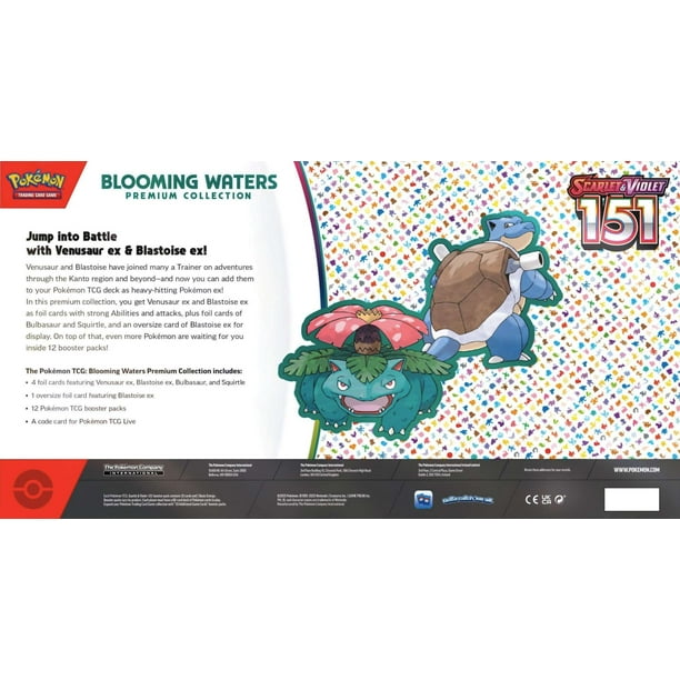 Pokemon 151 Blooming Waters Premium Collection - Walmart.ca