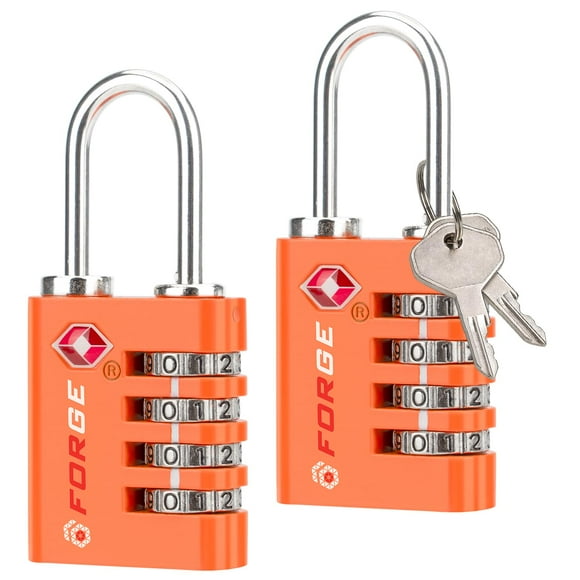 Luggage Lock Forge de acero inoxidable de doble apertura aprobado por la TSA