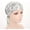 Black Leaf, variant on Women Stretch Cotton Print Sleep Turban Hat Headwear Scarf Chemo Beanie Cap For Cancer Hair Loss