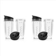 thumbnail image 1 of 2X Vasos de Repuesto de 24 Onzas Compatibles con Licuadora BN401, BN701, SS101, BN400, BN800, BN801, 1 of 5