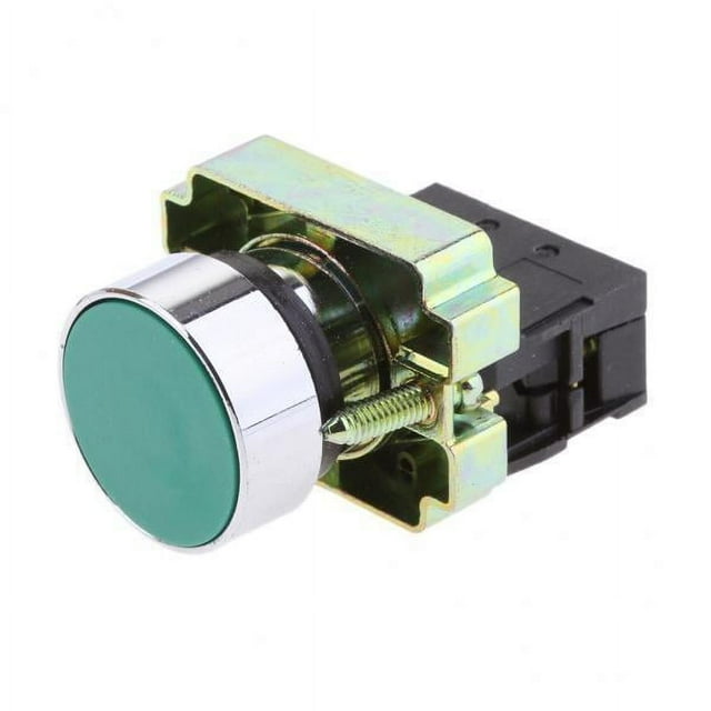 Interruptor de botón empotrado de reinicio automático instantáneo Emerald 1 normalmente abierto 22 mm 5 piezas
