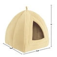 thumbnail image 2 of PETMAKER Cat House for Rabbits, Guinea Pigs, and Other Small Animals (Tan), 2 of 8