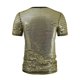 thumbnail image 4 of Playeras Elvqul de Hombre Oro Liso Manga Corta Cuello Redondo Casual, 4 of 6