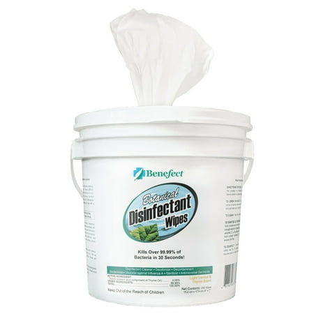 Benefect Botanical Disinfectant Wipes