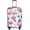 Flamingo 2, variant on Luggage Cover Elastic Washable Stretch Suitcase Protector Anti-Scratch Travel Suitcase Cover for Kid and Adult, Rose Gold Pet Paws, S (18-21 inch suitcase)