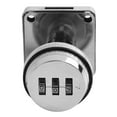thumbnail image 4 of 3 Digital Password Lock Thickened Lock Lock Tongue Zinc Alloy Mailbox Password Code Lock Anti-Theft Bolt Mechanical Digital Lock, 4 of 11
