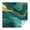 Teal and Gold, variant on Black White Gold Marble Pattern Square Tablecloth,Waterproof Square Table Cover,Wipeable Spillproof Washable Table Cover for Home Kitchen Party Decor 52"x52"(132x132cm)