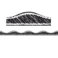 thumbnail image 1 of Magnetic Border Black Scribble Chalk - Pack of 6, 1 of 1