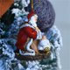 thumbnail image 3 of XWSHYW Adornos Colgantes Papá Noel Está Esperando El Colgante de Decoración Del Árbol de Navidad Decoración Navideña Regalo Artesanía de Resina, 3 of 6