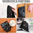 thumbnail image 5 of Coolnut Black Leopard Kitchen Towels, 18 x 28 Inch Super Soft and Absorbent Dish Cloths for Washing Dishes, 4 PCS Reusable Multi-Purpose Microfiber Hand Towels for Kitchen, 5 of 5