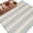 Blue, variant on Grey Striped Area Rug 5x8 Washable Rug Non Slip Beige Vintage Classic Abstract Stripes Large Area Rug Soft Stainresistant Indoor Floor Carpet for Living Room Bedroom Home Office Dining Room Nursery