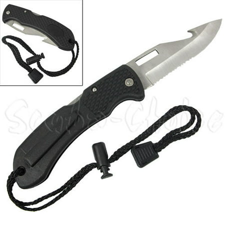 Scuba Foldable Low Volume Black Stainless Steel Point Tip BCD