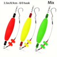 thumbnail image 1 of CUITING Gourami Catfish Rigs - Bait Float Kit with Noise Rattles  8/0 Hooks  Stainless Steel Leader - Durable EVA Bobbers for Big Fish  Fishing Tackle for Boat & Shore, 1 of 7