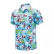 thumbnail image 1 of Guardurnaity Poliéster Decoraciones festivas Camisa navideña Camisa hawaiana divertida informal de verano para hombre Disfraces de disfraces azul cielo XL, 1 of 6