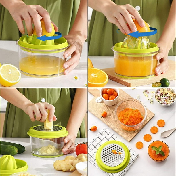 Lemon Squeezer Citrus Squeezer 4 in 1 Manual Orange Squeezer