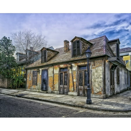 Southern Comfort New Orleans - Canvas Print New Orleans Louisiana Lafitte's Blacksmith Shop Stretched Canvas 10 x 14