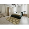 thumbnail image 4 of Ahgly Company Indoor Rectangle Patterned Brownish Green Novelty Area Rugs, 6' x 9', 4 of 6