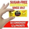 Duke's Mayonnaise Individual Packets Dukes Sugar-Free, Low Carb Mayo Packets (50 Pack) - Gluten Free, Omega