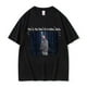 thumbnail image 2 of Camisetas de Robert Pattinson para hombre y mujer, ropa de calle con estampado divertido de Saga Crepúsculo, de gran tamaño, 100% algodón, ropa Unisex, 2 of 4