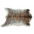 thumbnail image 1 of H-Luxe Faux Hide Animal Print Rug, 1 of 3