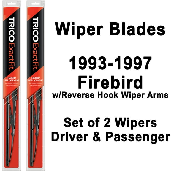 TRICO Exact Fit Reverse Hook Conventional Wiper Blade 22 Inch 2 Pieces