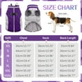 thumbnail image 3 of Kuoser Dog Winter Coat Warm Reflective Dog Jacket Dog Cold Weather Coats for Small Medium Large Dogs, 3 of 8