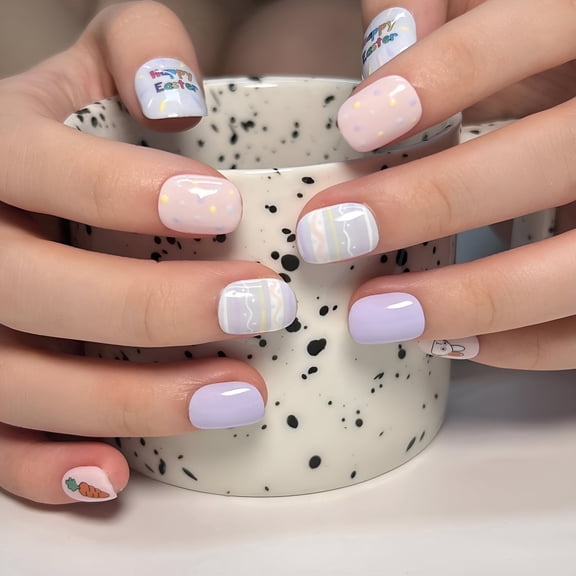 RAGUPEL best press on nails,long press on nails fits all daily occasions,press on nails french